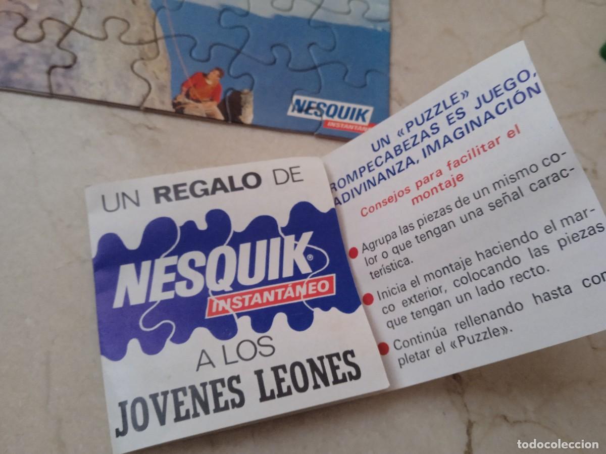 Puzzles: Antiguo puzzle Escalada de Nesquik. Obsequio. Completo - Foto 4