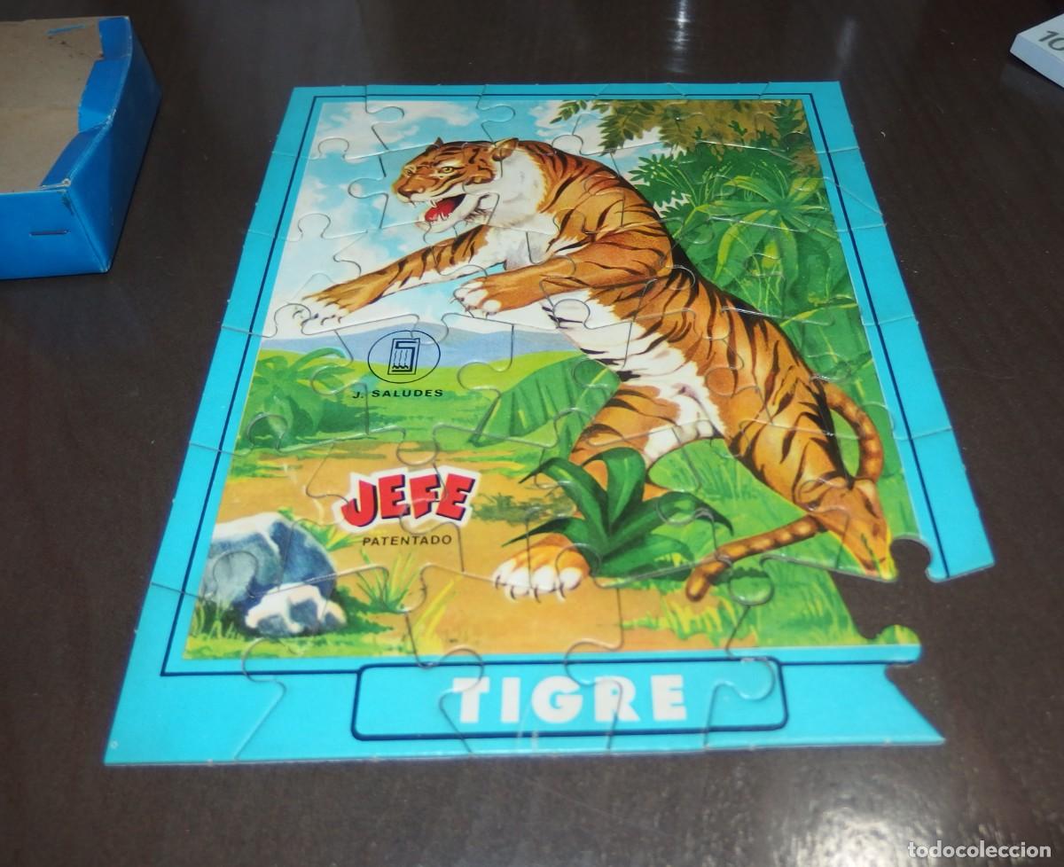 Puzzles: PUZZLE JEFE,TIGRE,CAJA ORIGINAL - Foto 1