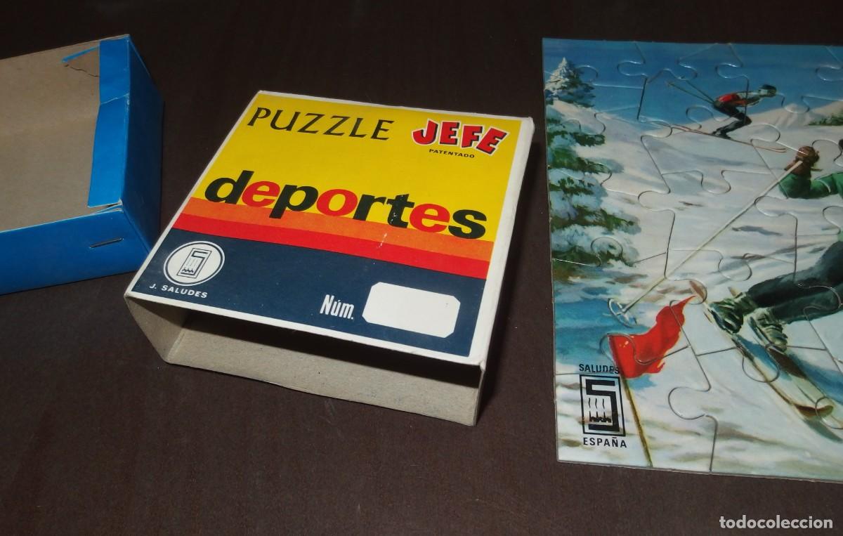 Puzzles: PUZZLE JEFE,ESQU&Iacute;,CAJA ORIGINAL - Foto 3
