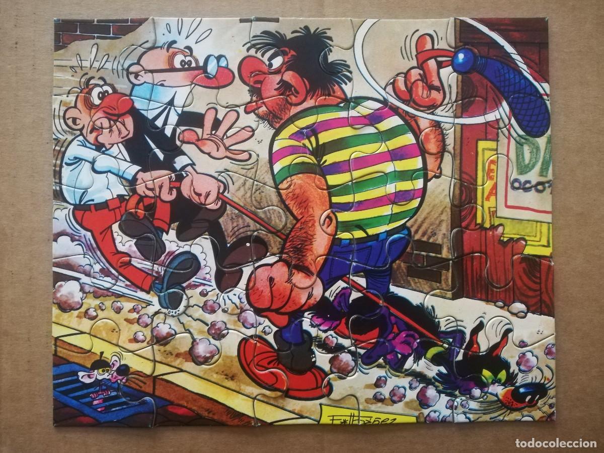 Puzzles: 3 Puzzles Mortadelo y Filem&oacute;n (Papirots). 75 piezas. Completo. - Foto 2