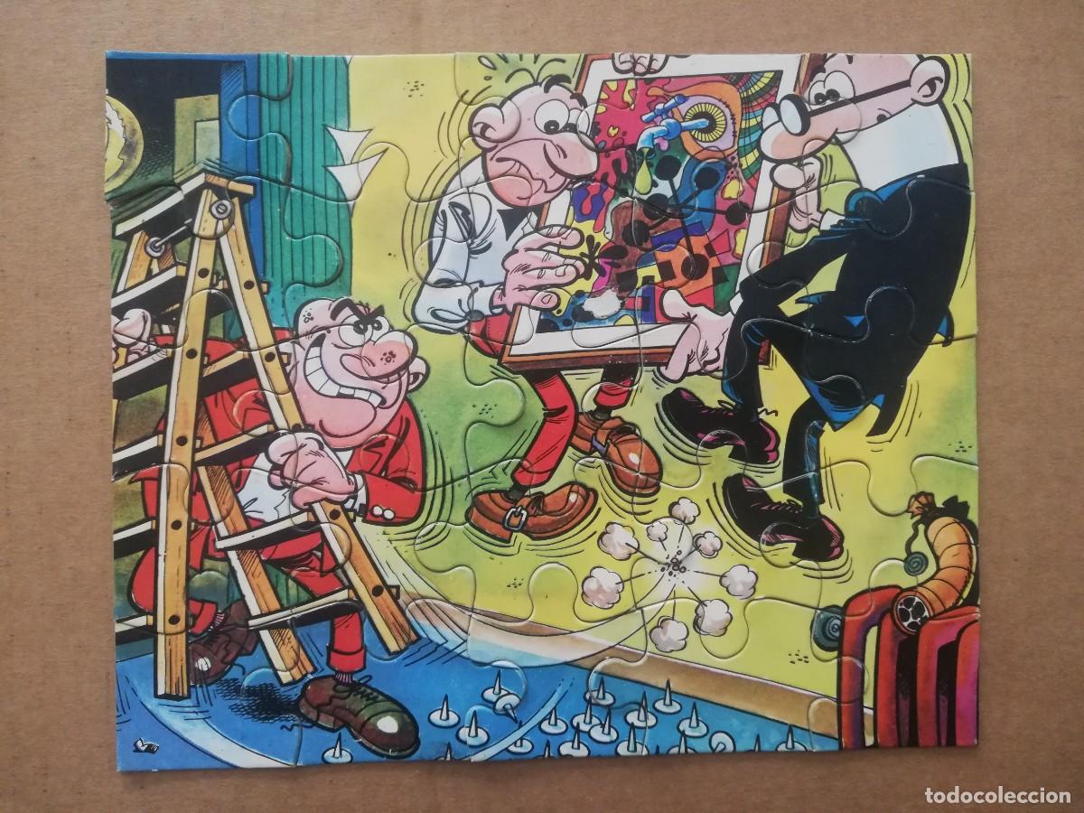 Puzzles: 3 Puzzles Mortadelo y Filem&oacute;n (Papirots). 75 piezas. Completo. - Foto 4