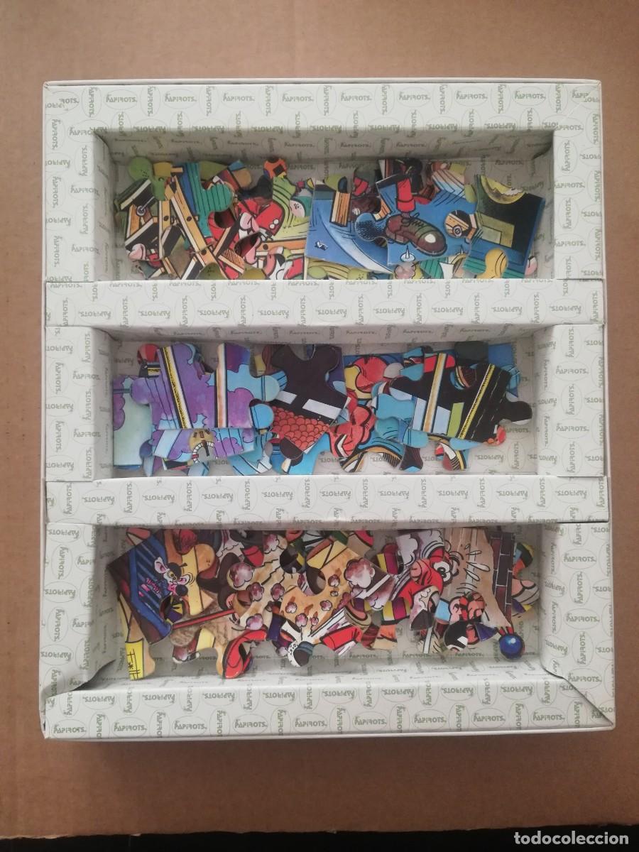 Puzzles: 3 Puzzles Mortadelo y Filem&oacute;n (Papirots). 75 piezas. Completo. - Foto 5