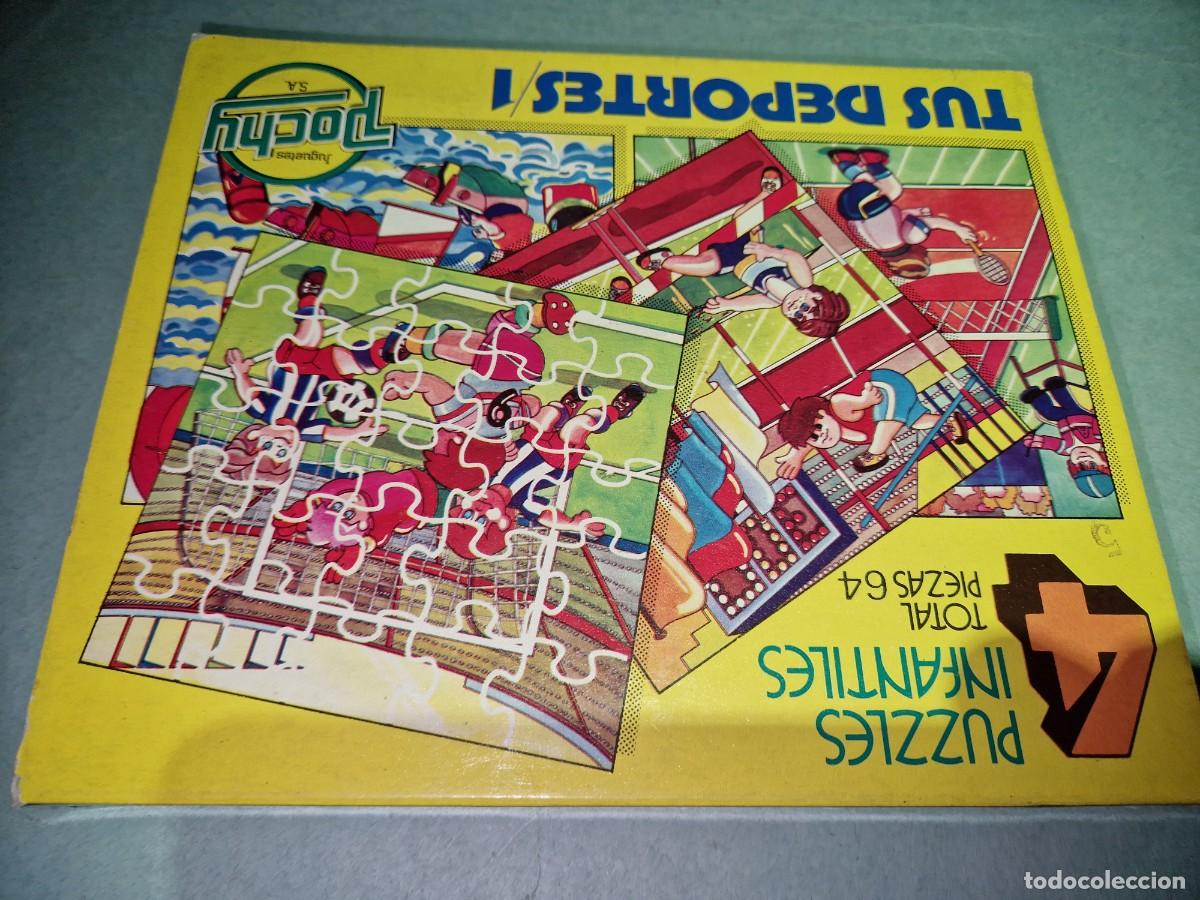 Puzzles: 4 PUZZLES INFANTILES DE POCH - Foto 3