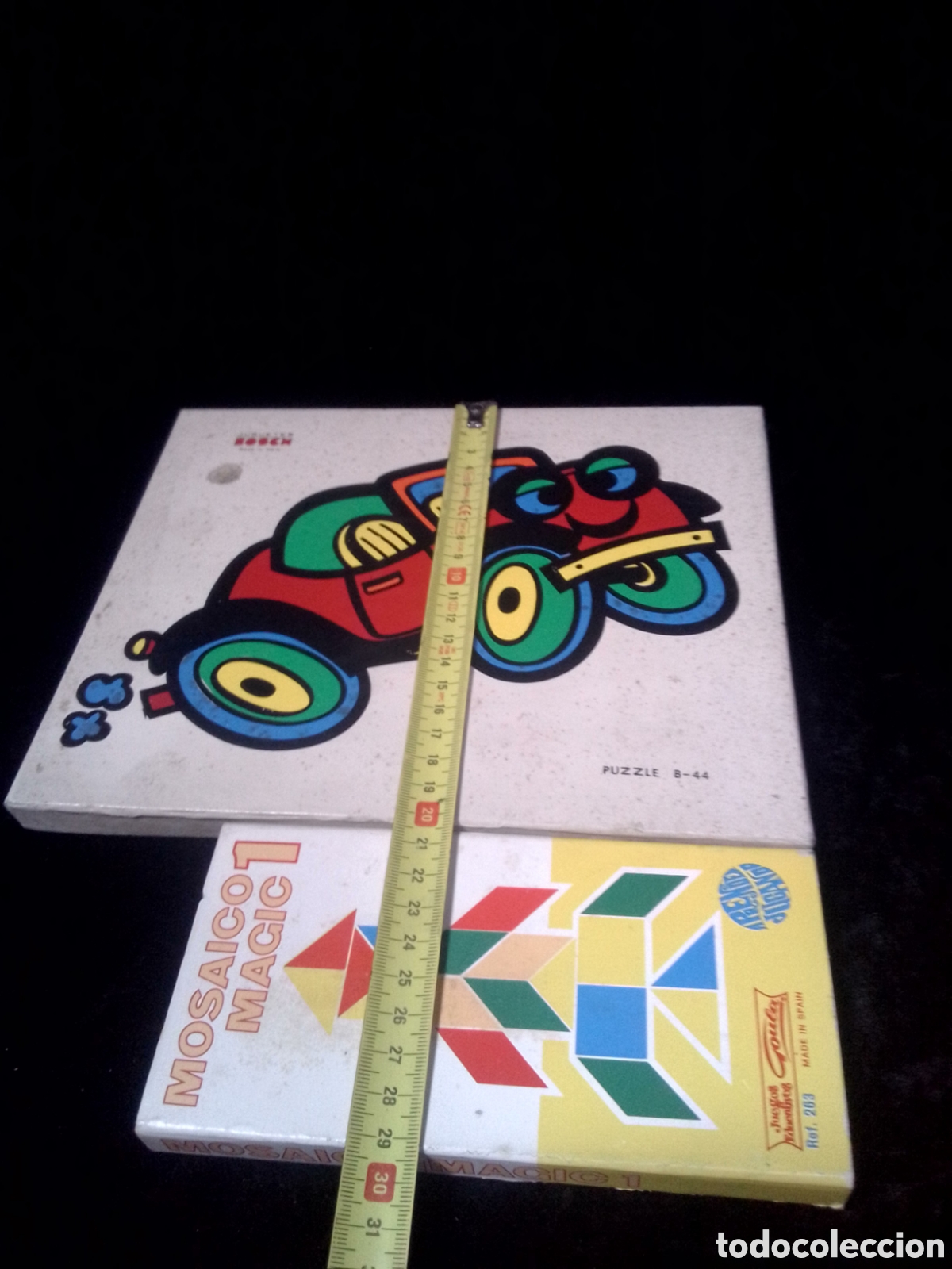 Puzzles: Par de puzles de madera antiguos. - Foto 5