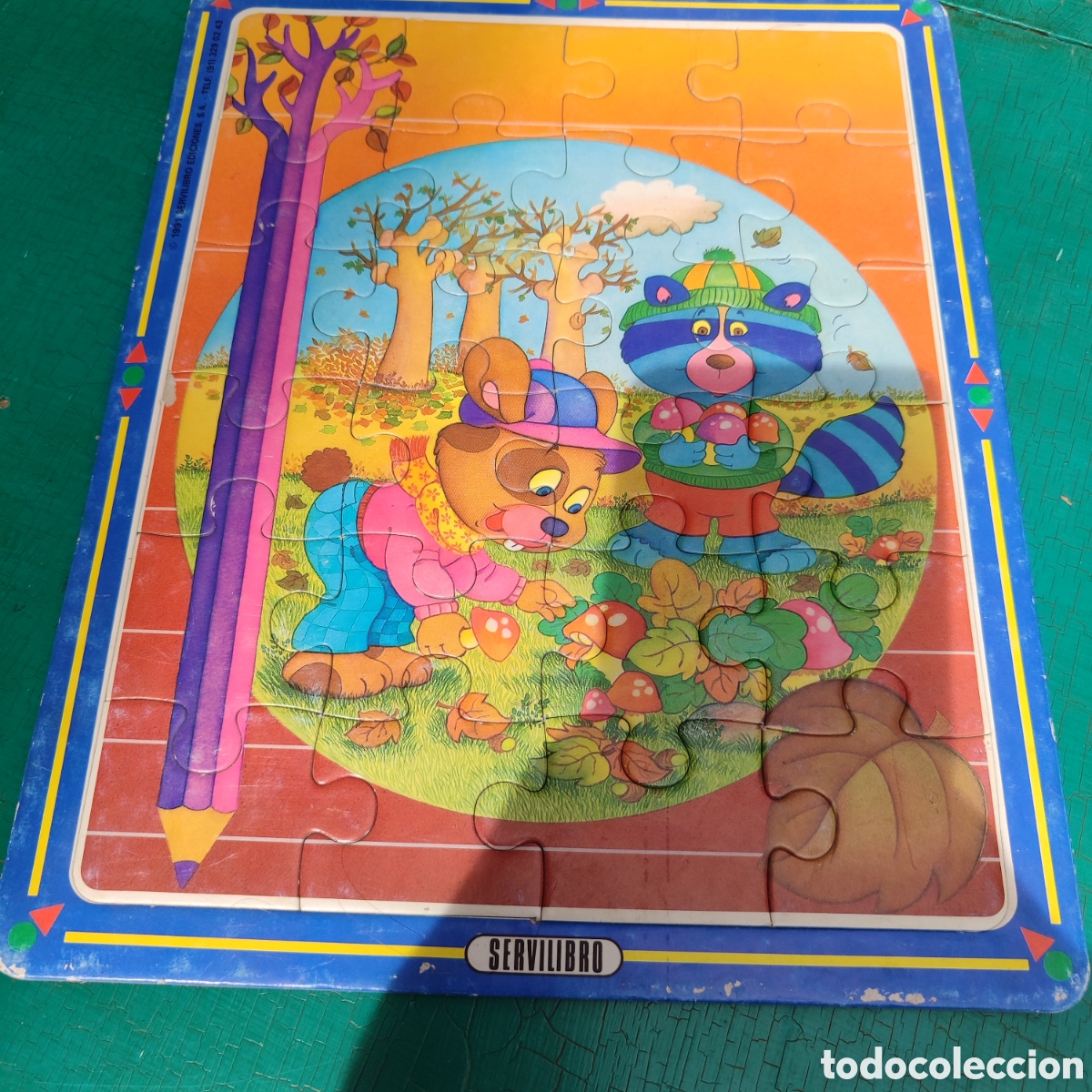 Puzzles: Puzzle ni&ntilde;os vintage servilibro - Foto 1