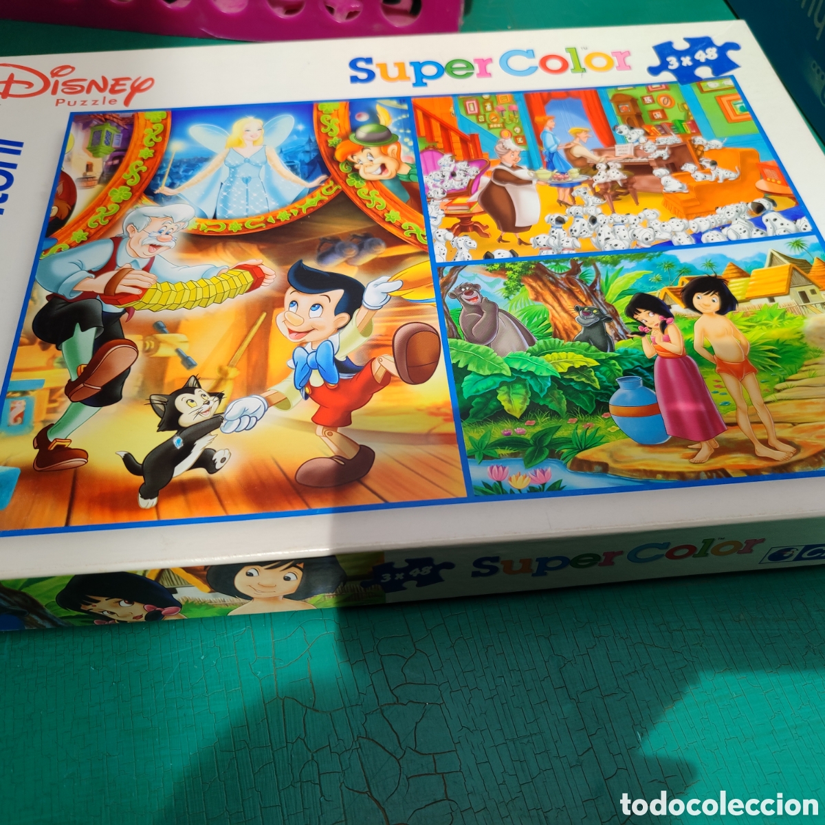 Puzzles: Puzzle super color Disney completo 3 puzzles - Foto 1