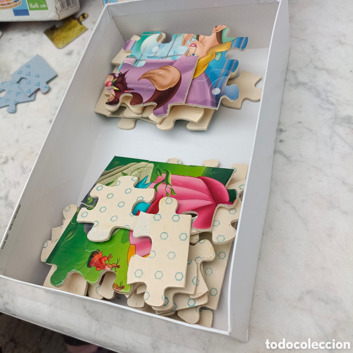 Puzzles: Disney wood puzzle de Madera cenicienta - Foto 2