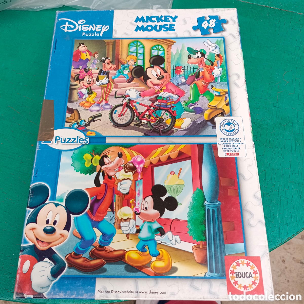 Puzzles: Disney 2 puzzle Mickey mouse 48p - Foto 1