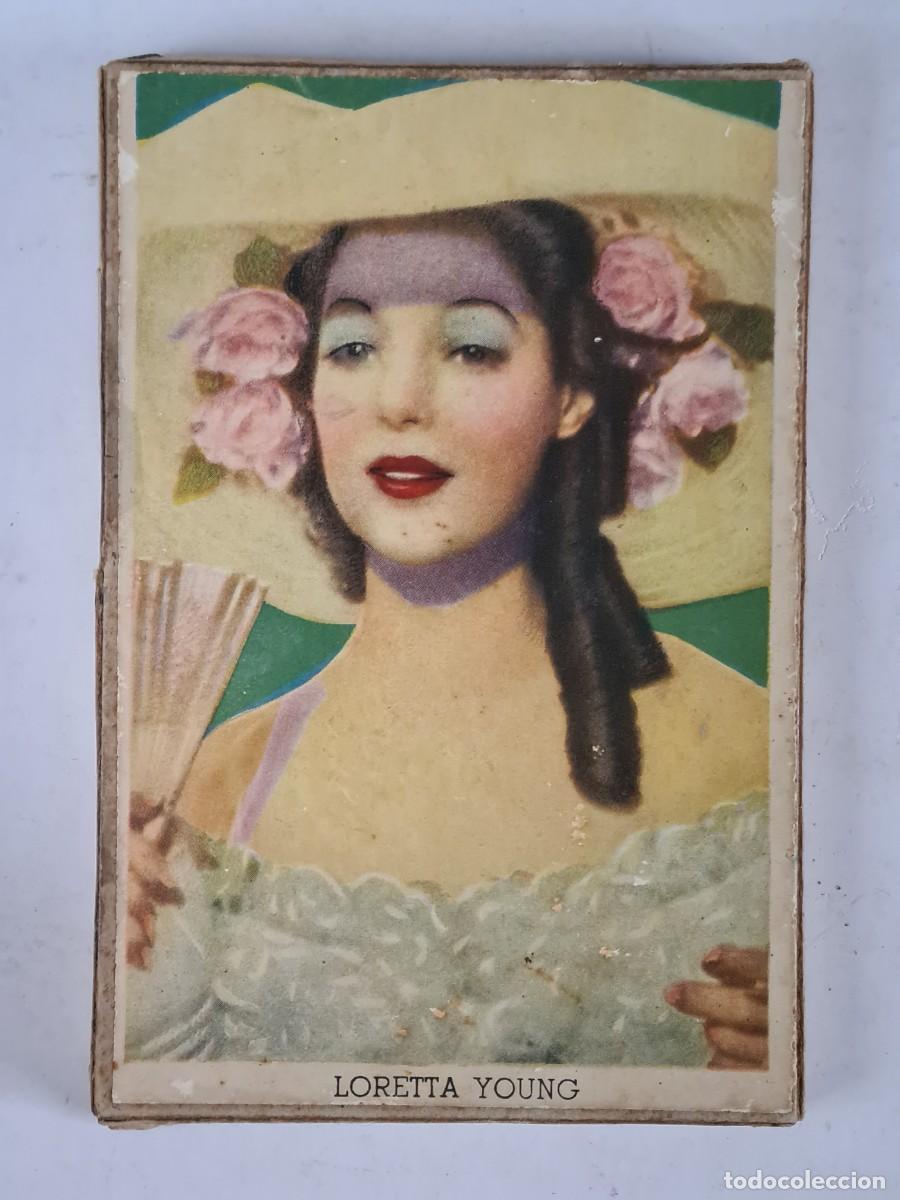 Puzzles: Antiguo Puzzle de Madera Loretta Young - Actriz Cine Cl&aacute;sico - Foto 2