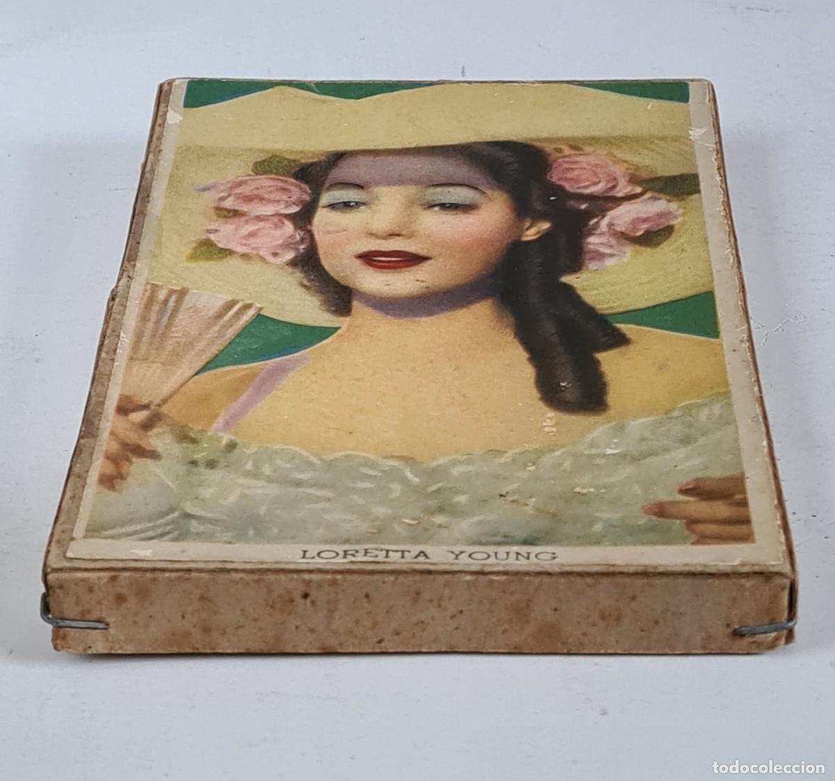 Puzzles: Antiguo Puzzle de Madera Loretta Young - Actriz Cine Cl&aacute;sico - Foto 3