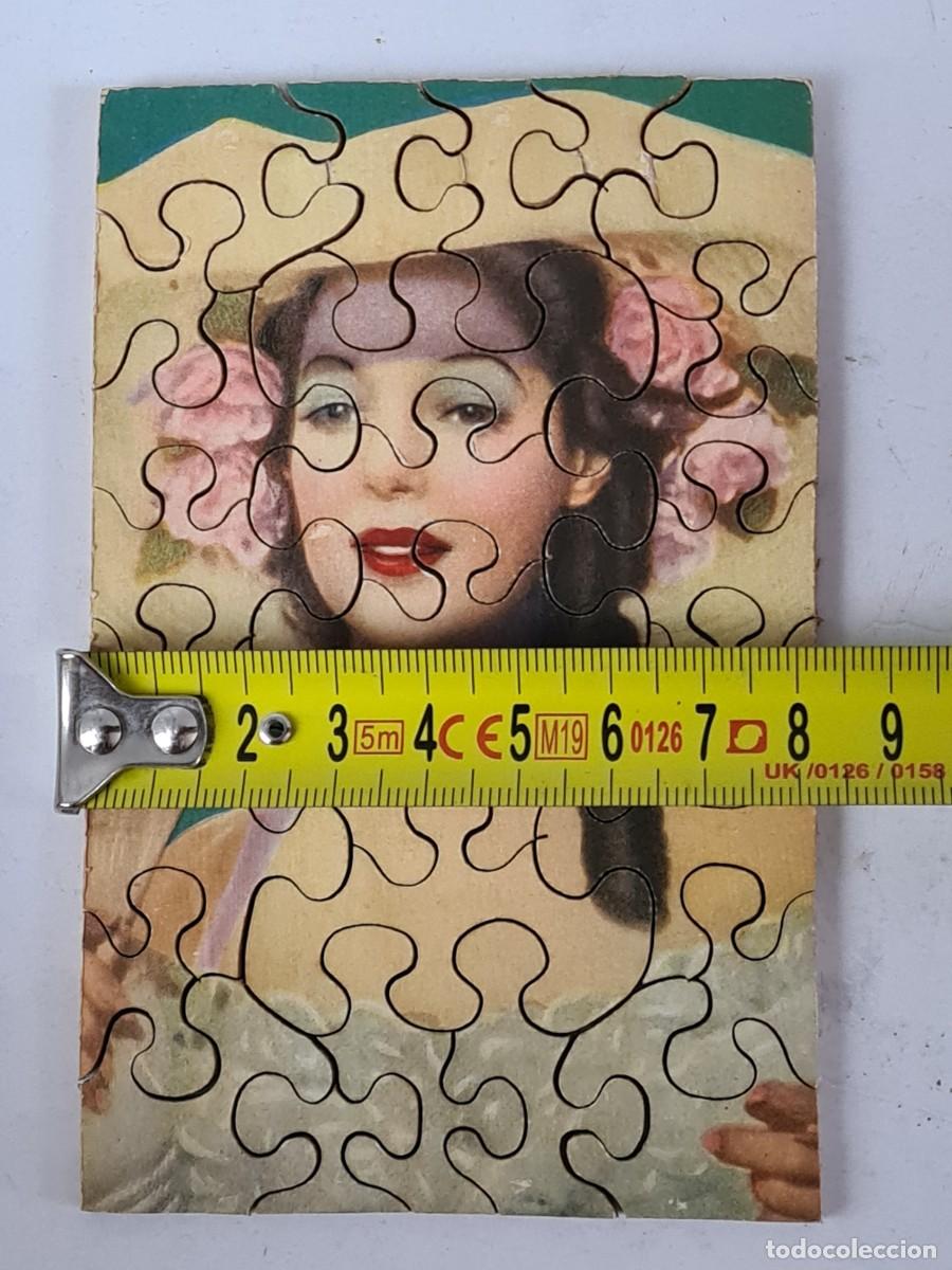 Puzzles: Antiguo Puzzle de Madera Loretta Young - Actriz Cine Cl&aacute;sico - Foto 17