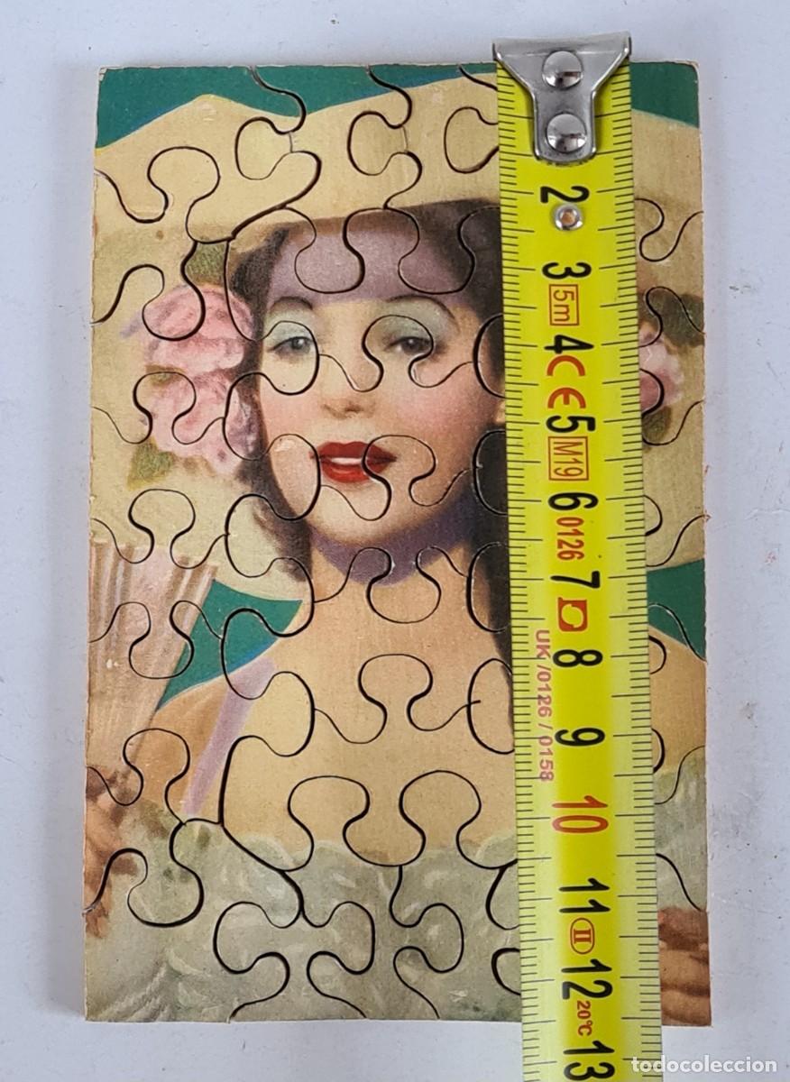 Puzzles: Antiguo Puzzle de Madera Loretta Young - Actriz Cine Cl&aacute;sico - Foto 18
