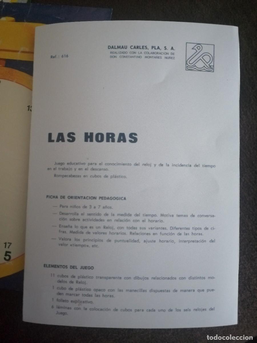 Puzzles: Rompecabezas Las horas Dalmau - Foto 5