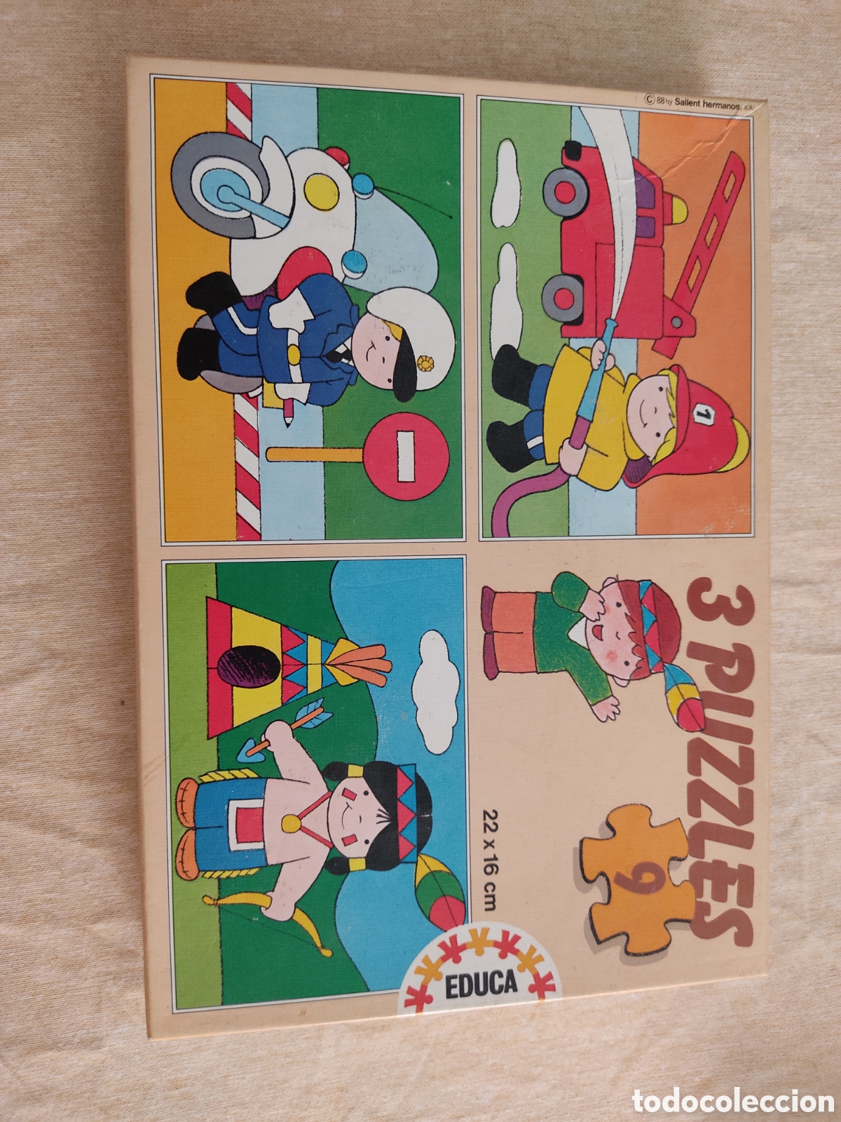Puzzles: LOTE DE PUZZLES, DOMINO DE ANIMALES Y JUEGO - Foto 5