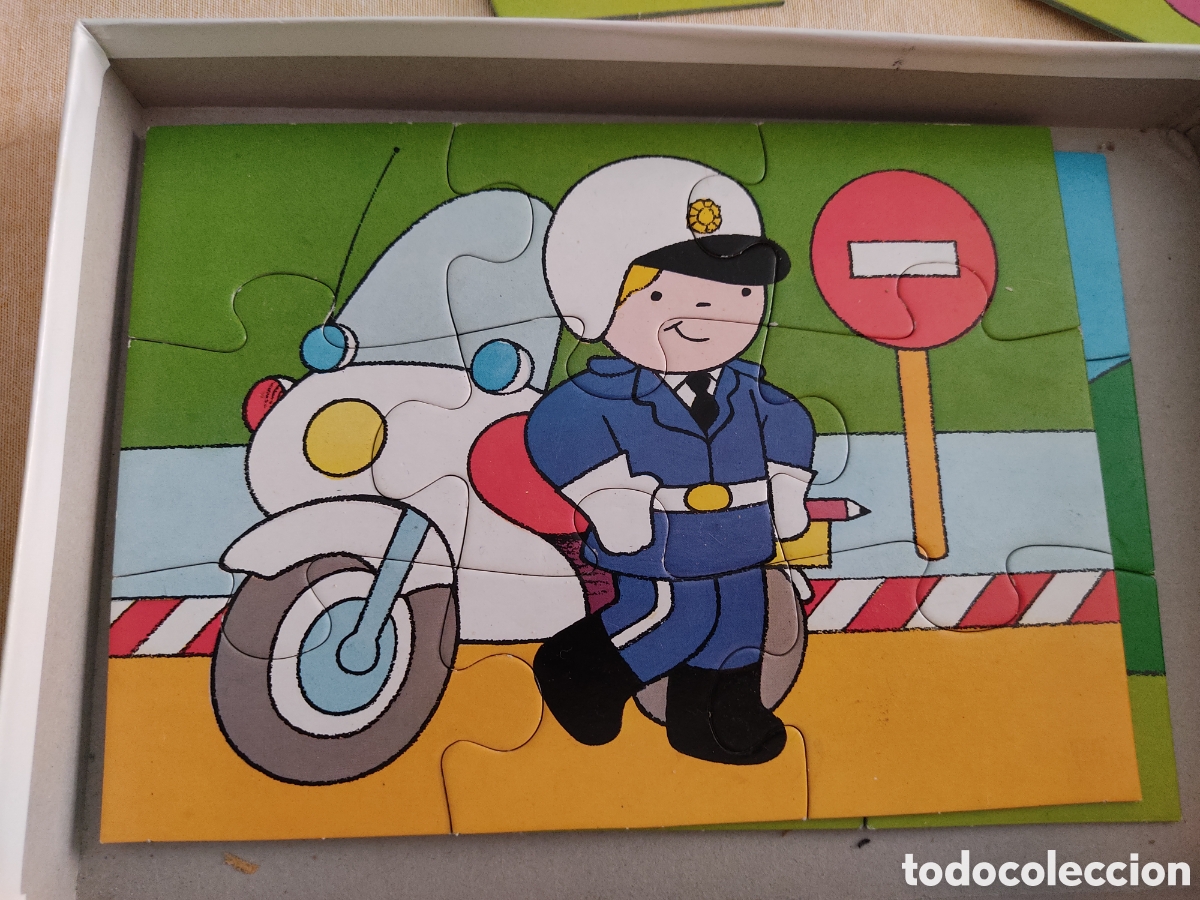 Puzzles: LOTE DE PUZZLES, DOMINO DE ANIMALES Y JUEGO - Foto 7