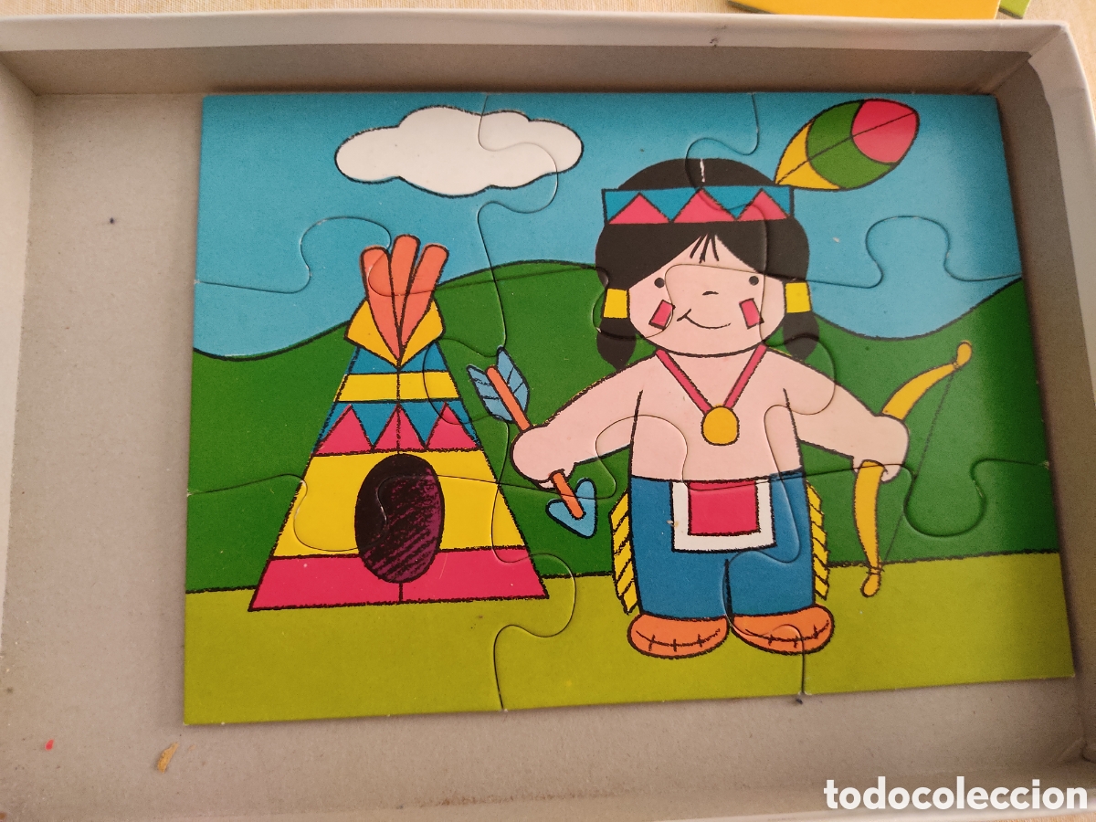 Puzzles: LOTE DE PUZZLES, DOMINO DE ANIMALES Y JUEGO - Foto 8