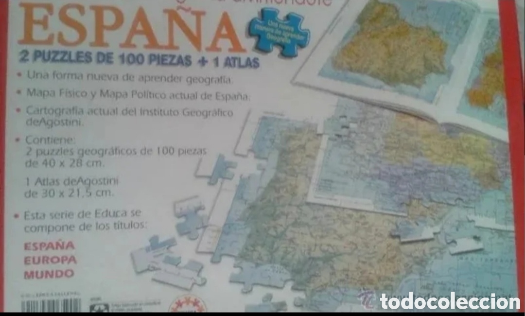Puzzles: puzzle educa descubre la geograf&iacute;a nuevo - Foto 2
