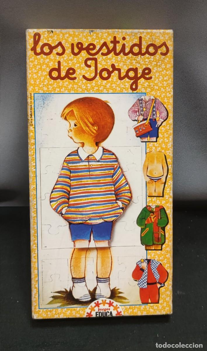 Puzzles: Los vestidos de Jorge de Educa a&ntilde;o 1983 - Foto 3
