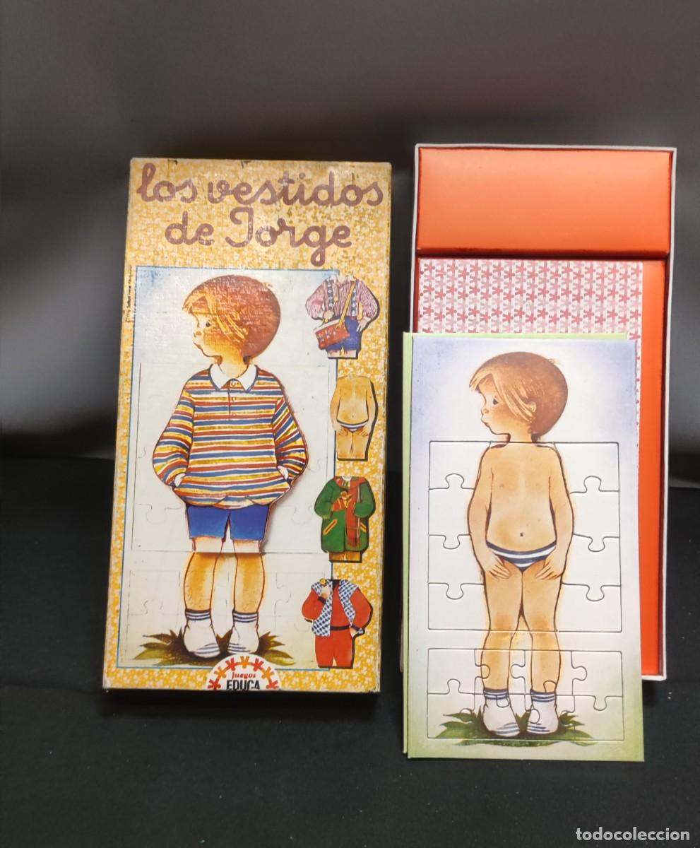 Puzzles: Los vestidos de Jorge de Educa a&ntilde;o 1983 - Foto 1