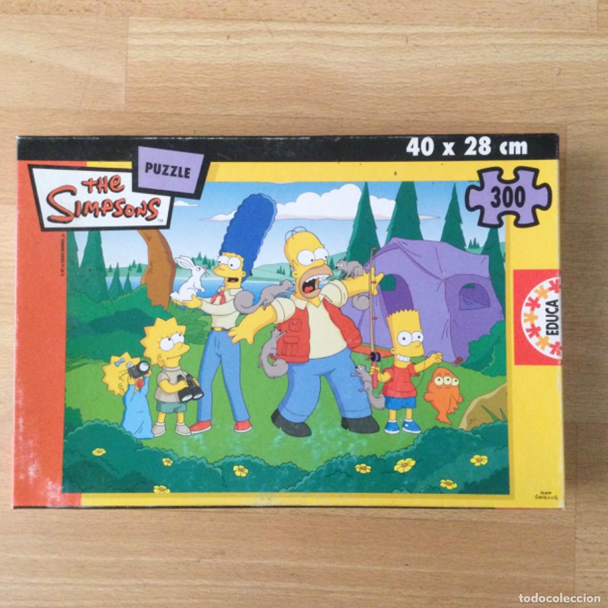 Puzzles: Puzzle Rompecabezas de Los Simpsons. 300 piezas. A&ntilde;os 80 - Foto 1
