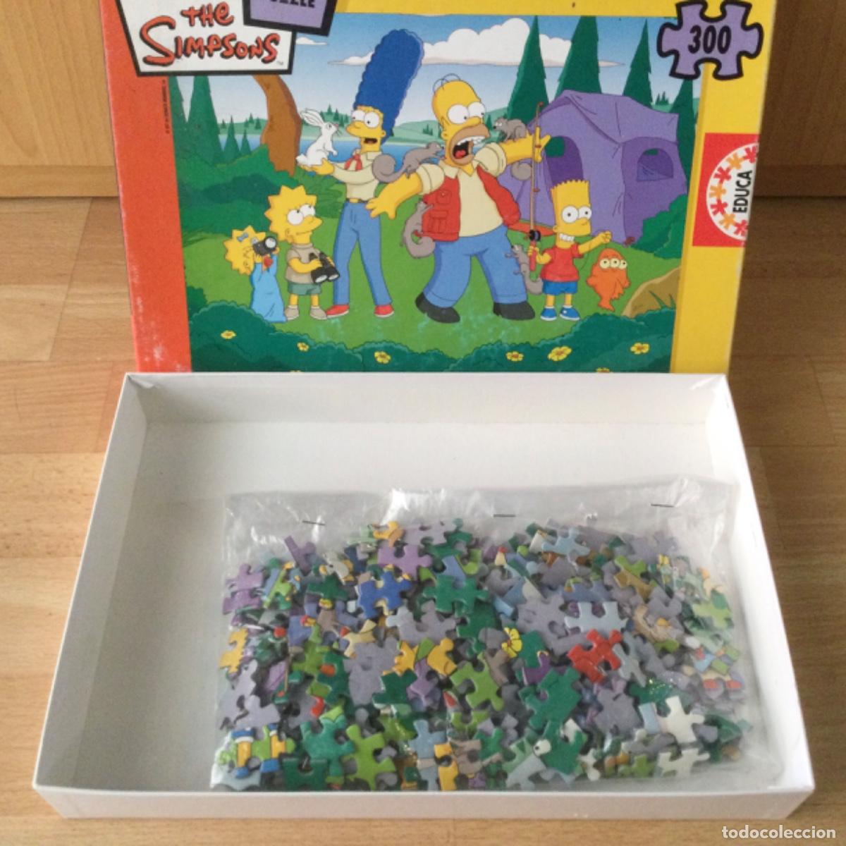 Puzzles: Puzzle Rompecabezas de Los Simpsons. 300 piezas. A&ntilde;os 80 - Foto 2