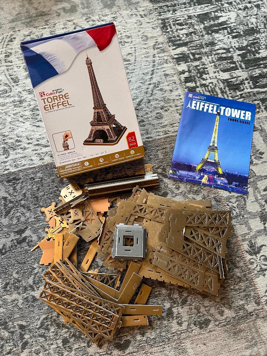 Puzzles: CubicFun Torre Eiffel 3D PUZZLE - Foto 5