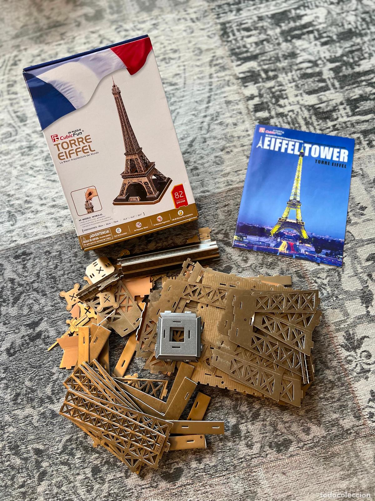Puzzles: CubicFun Torre Eiffel 3D PUZZLE - Foto 1