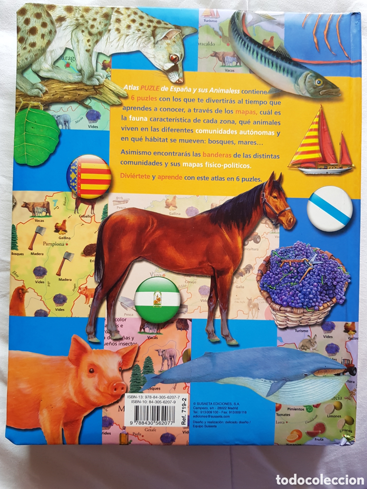 Puzzles: DIVERTIDO LIBRO PUZLE DE ANIMALES - Foto 2