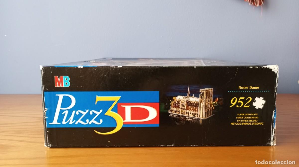 Puzzles: Puzzle 3D Notre Dame MB 952 piezas - Foto 3
