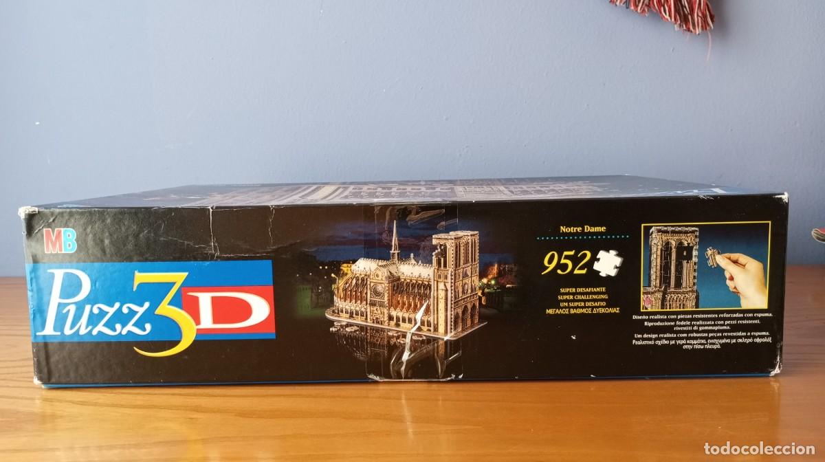 Puzzles: Puzzle 3D Notre Dame MB 952 piezas - Foto 4