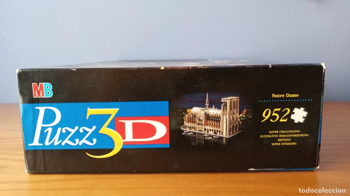 Puzzles: Puzzle 3D Notre Dame MB 952 piezas - Foto 5