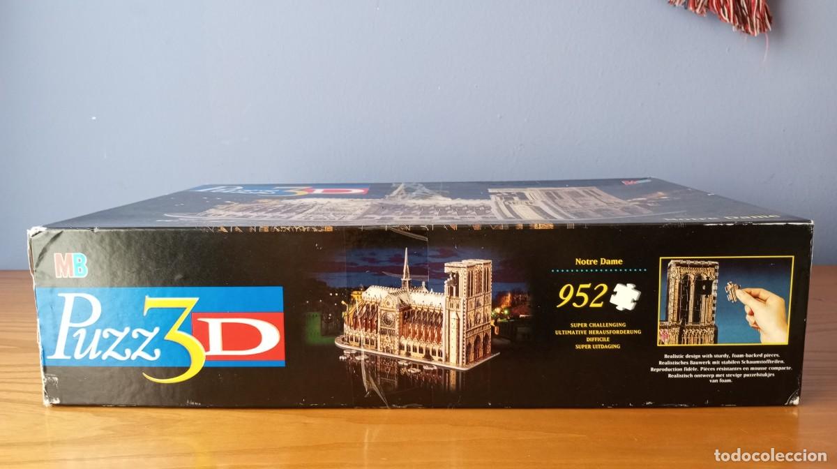 Puzzles: Puzzle 3D Notre Dame MB 952 piezas - Foto 6