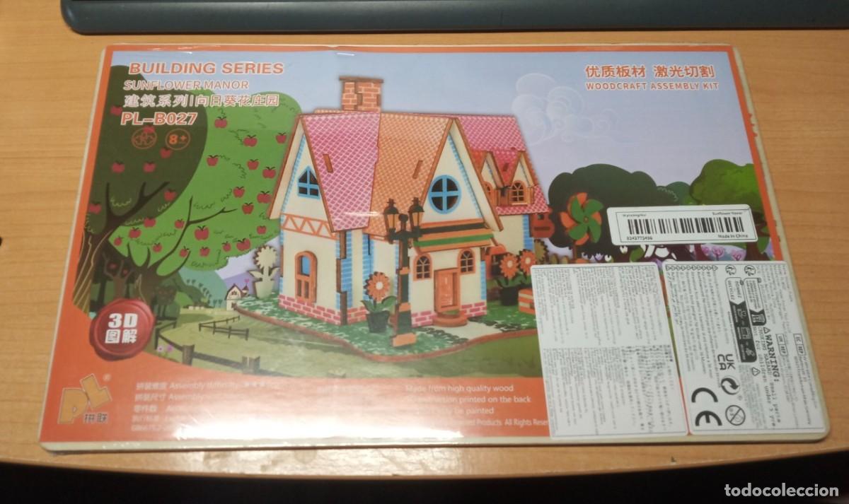 Puzzles: Casa de madera Puzzle 3d - Foto 1