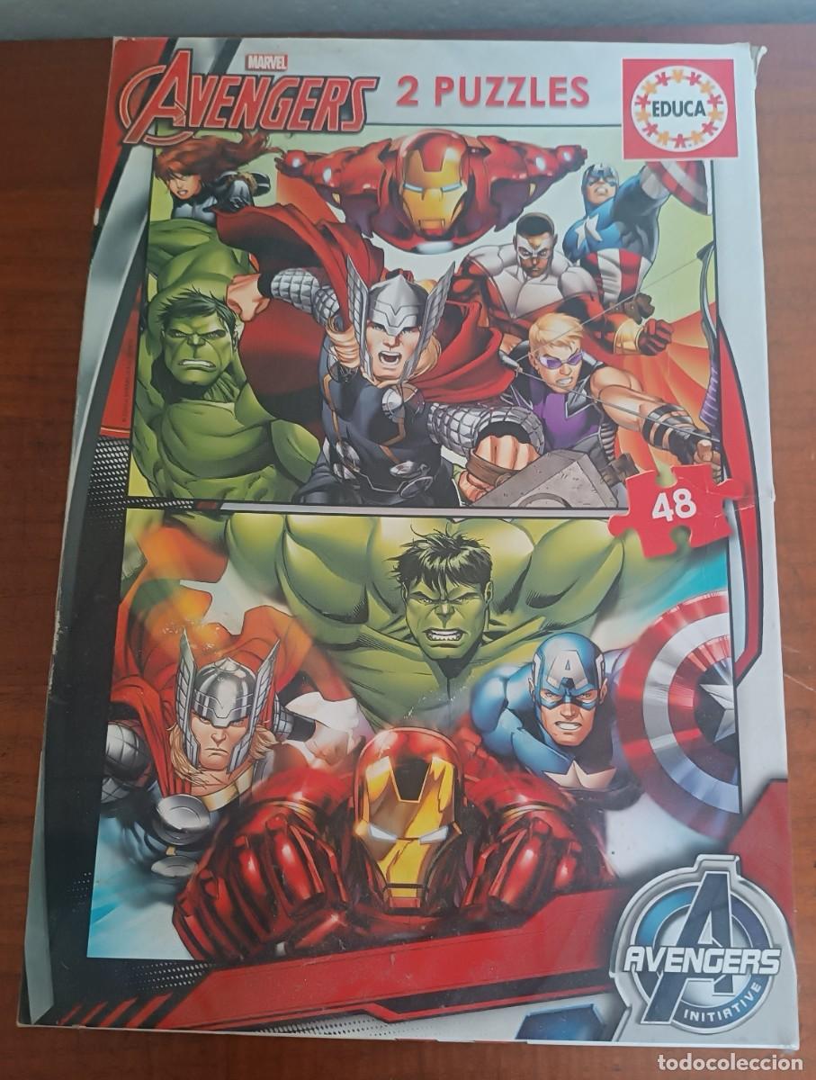 Puzzles: EDUCA -- PUZZLE AVENGERS -- 2 PUZZLES - Foto 1