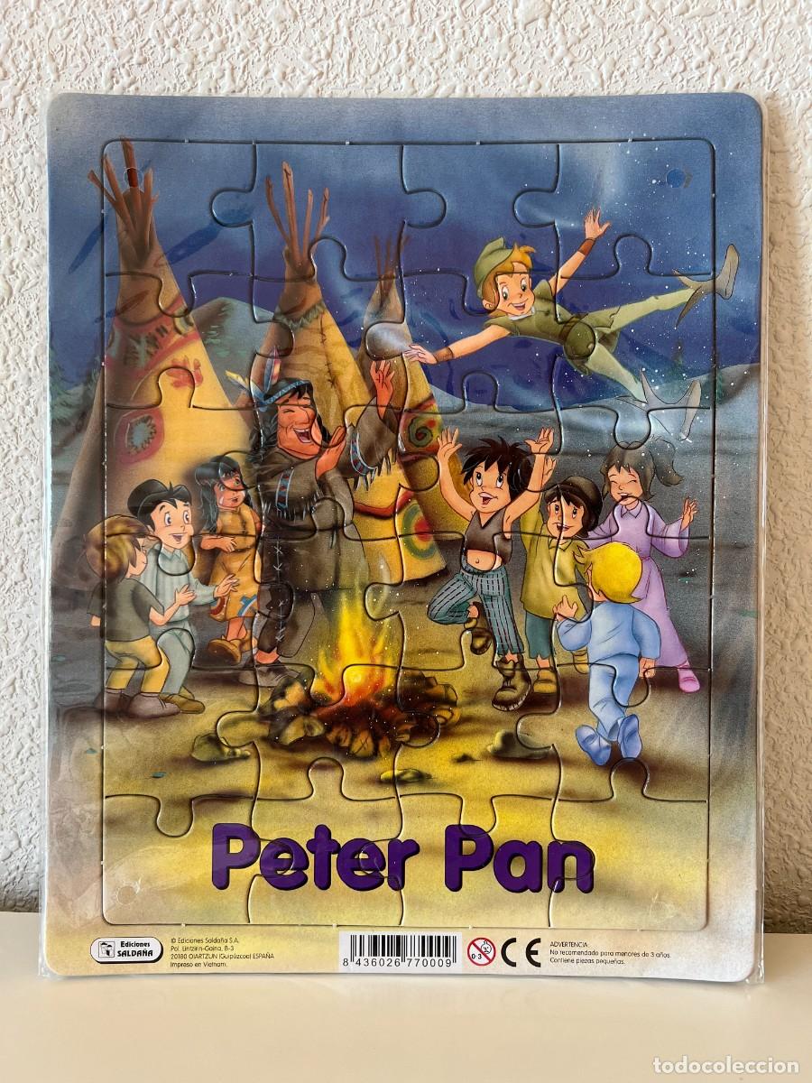 Puzzles: PUZZLE PETER PAN. EDICIONES SALDA&Ntilde;A. 24 PIEZAS. PRECINTADO - Foto 1