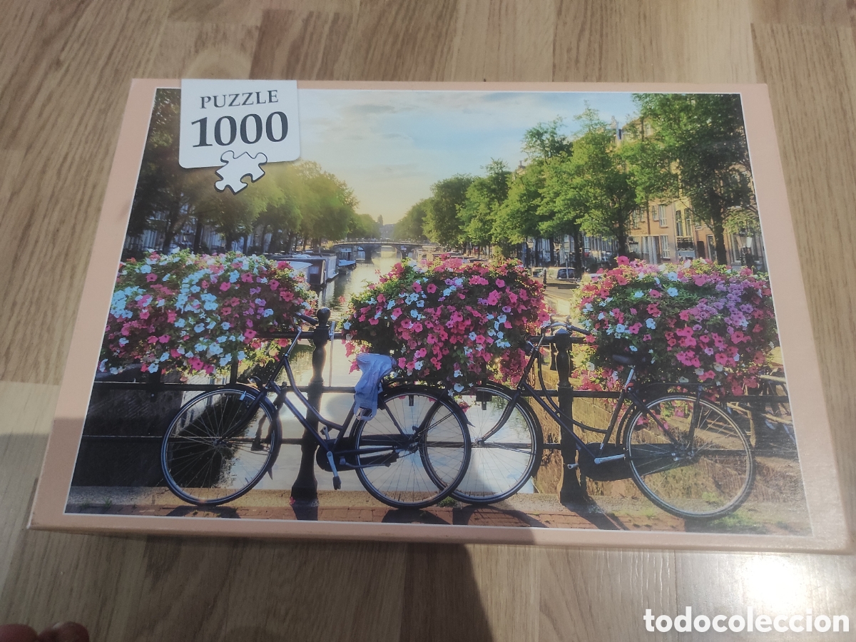 Puzzles: Puzzle 1000 piezas Amsterdam sin abrir - Foto 1