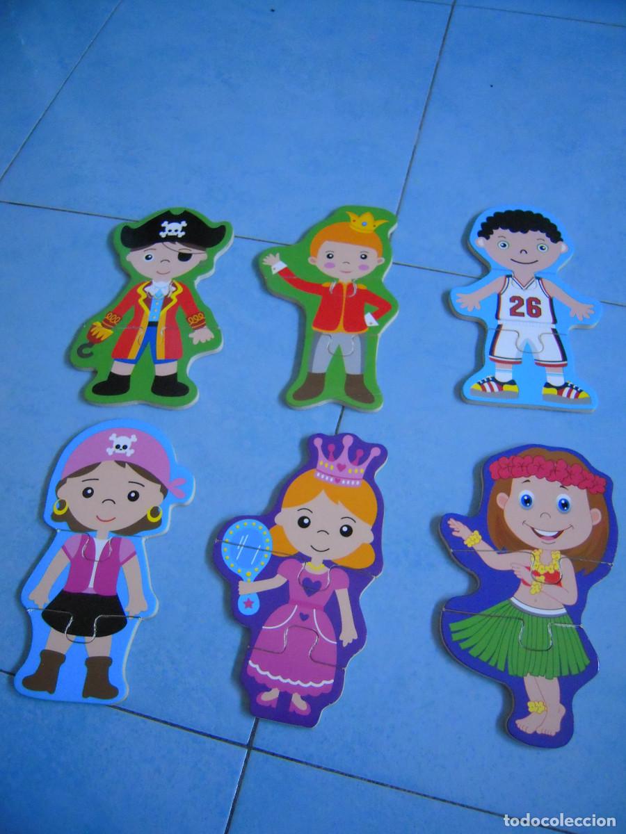 Puzzles: Nenittos Puzle 6 personajes - Foto 1