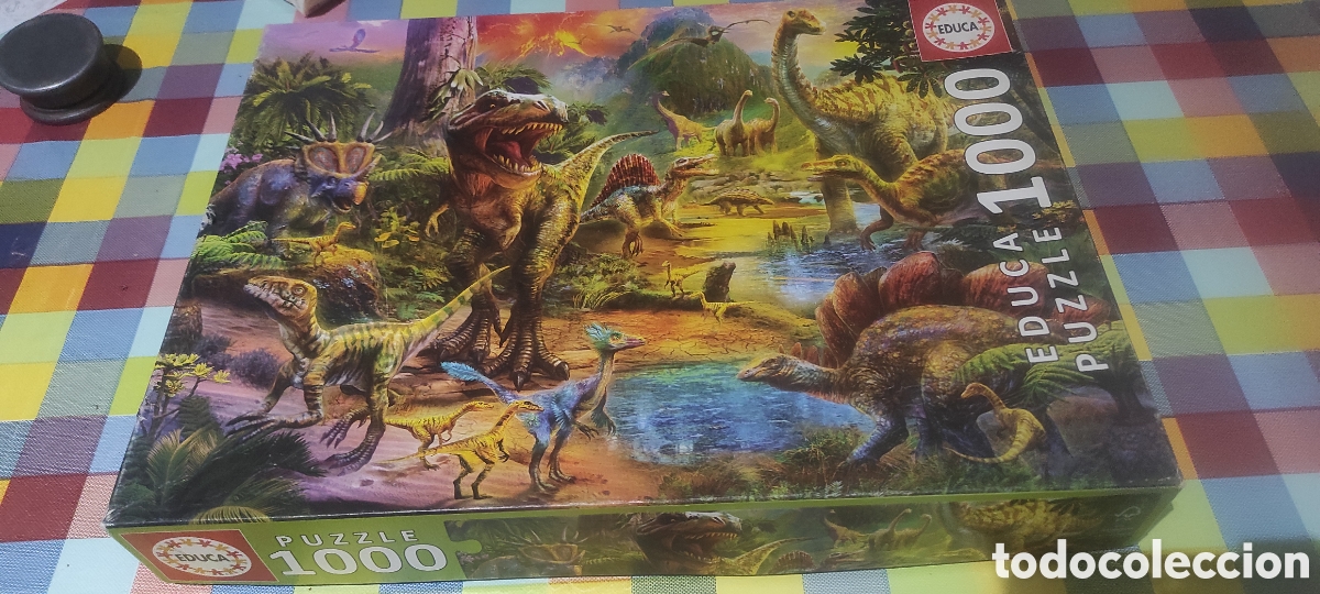 Puzzles: Puzzle dinosaurios educa 1000 piezas - Foto 1