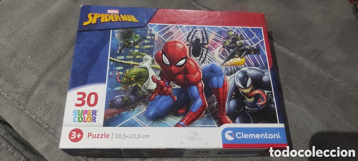 Puzzles: Puzzle Spiderman marcel clementoni 30 piezas - Foto 1