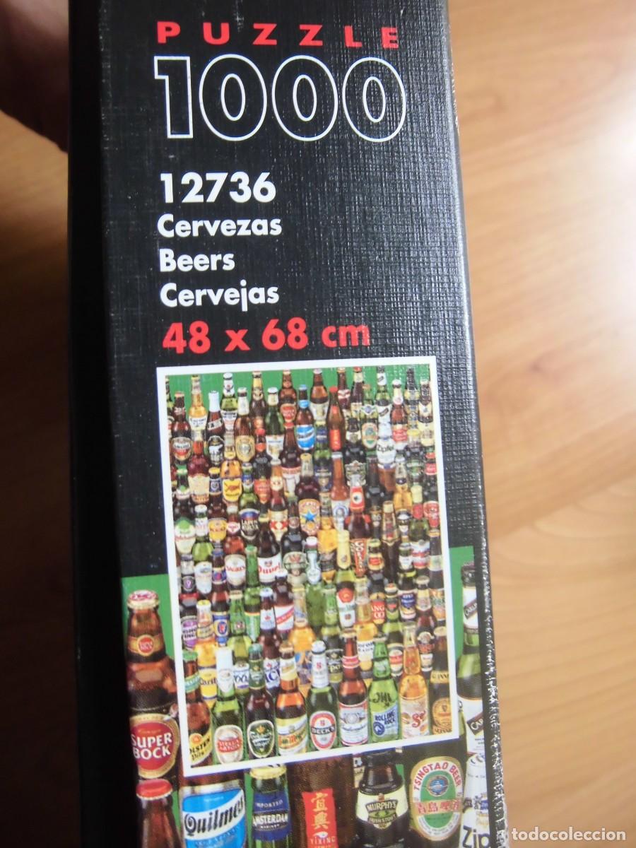 Puzzles: PUZZLE EDUCA 1000 PIEZAS CERVEZAS COMPLETO - Foto 3