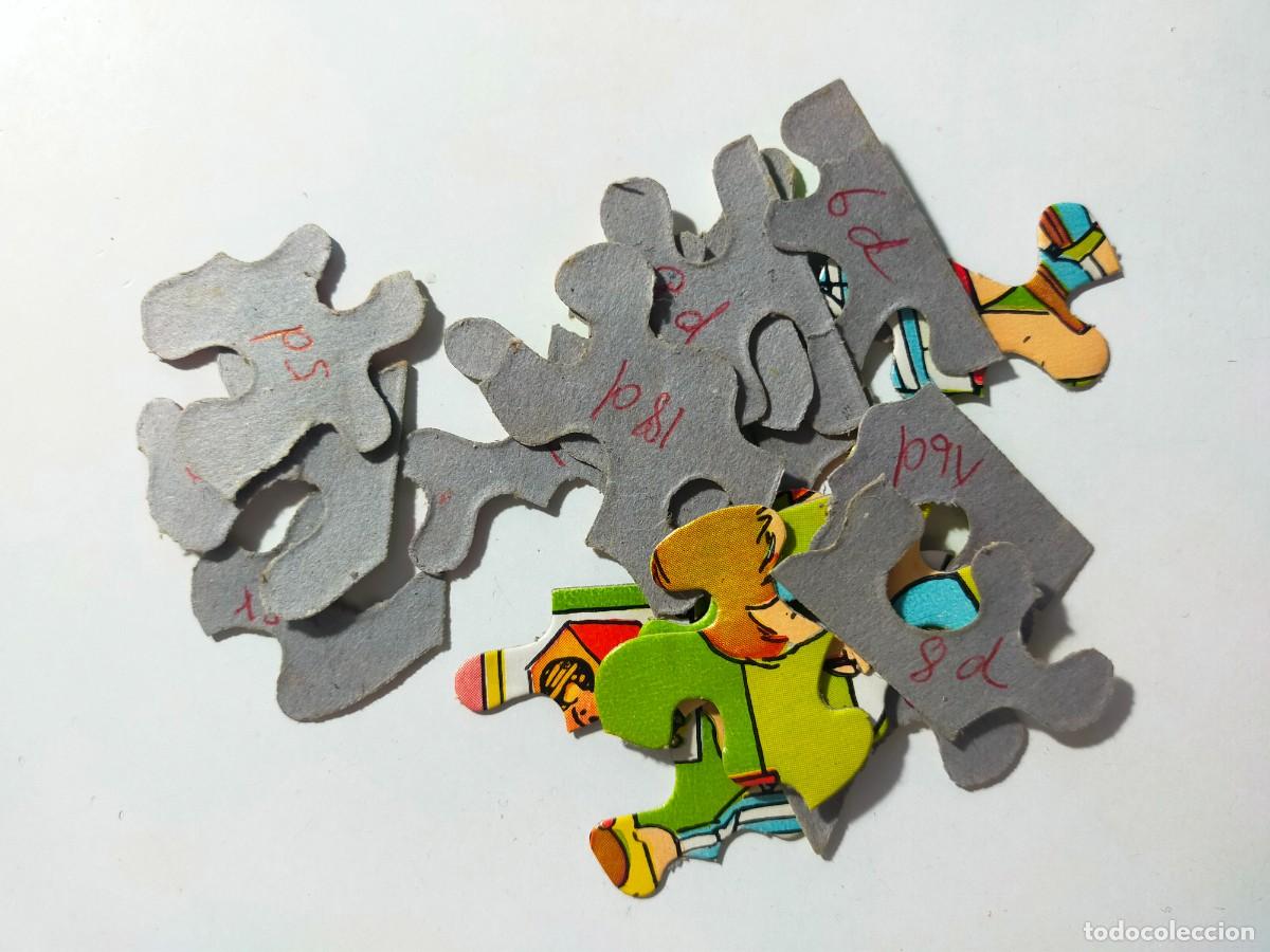 Puzzles: Conjunto de antiguos Mini Puzzles Infantiles - Puzzles completos. - Foto 6