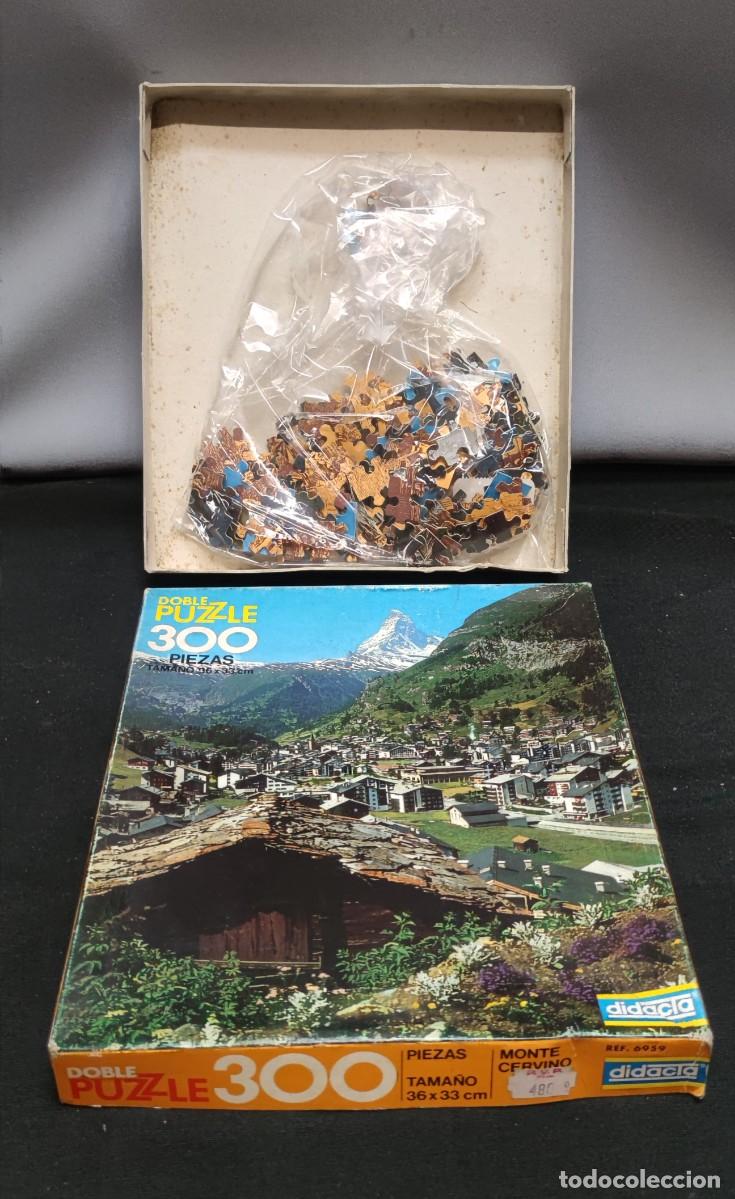 Puzzles: Antiguo puzzle Monte Cervino de 300 piezas- Didacta - Foto 1