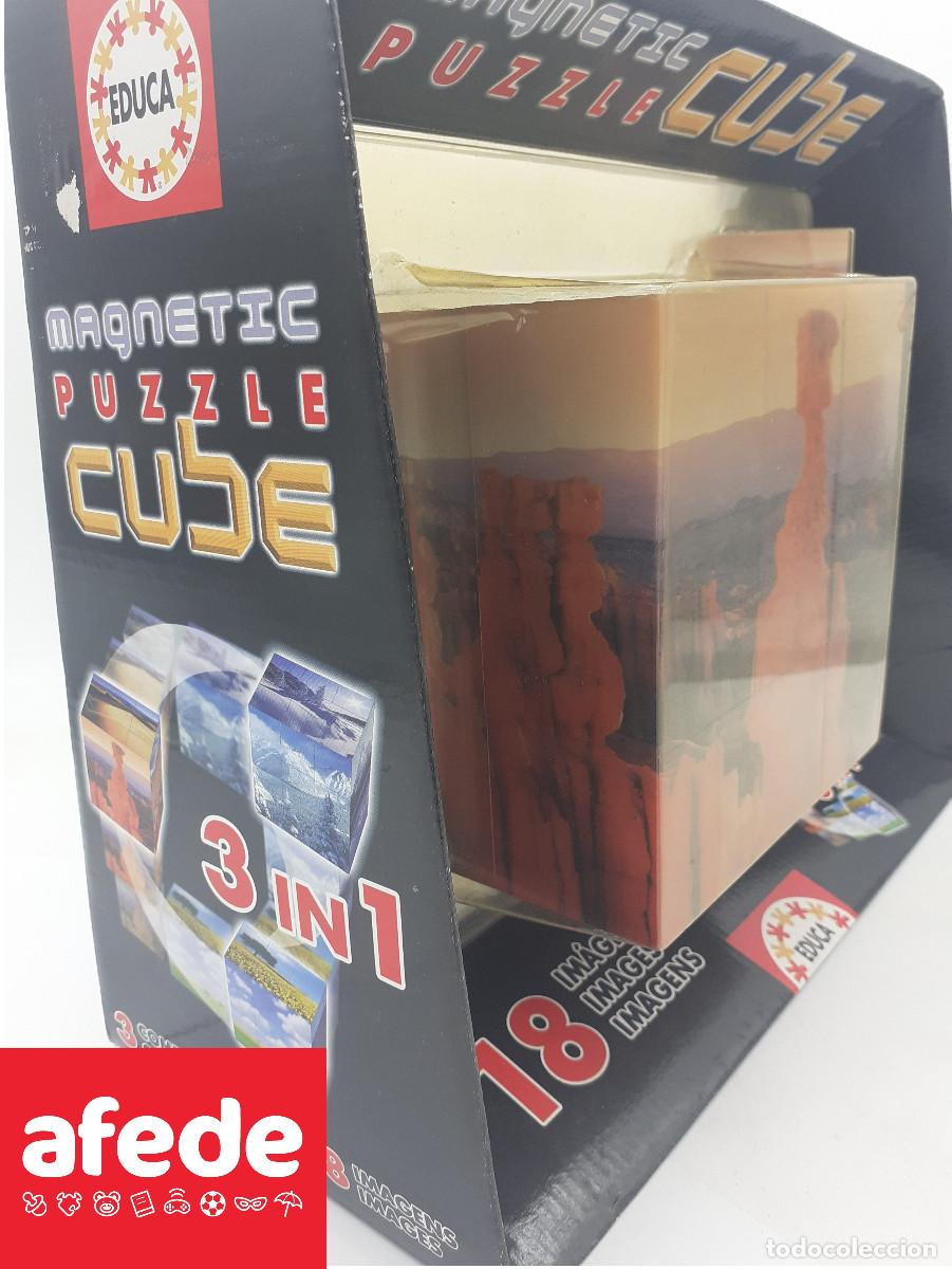 Puzzles: MAGNETIC PUZZLE CUBE 18 IM&Aacute;GENES EDUCA - Foto 4