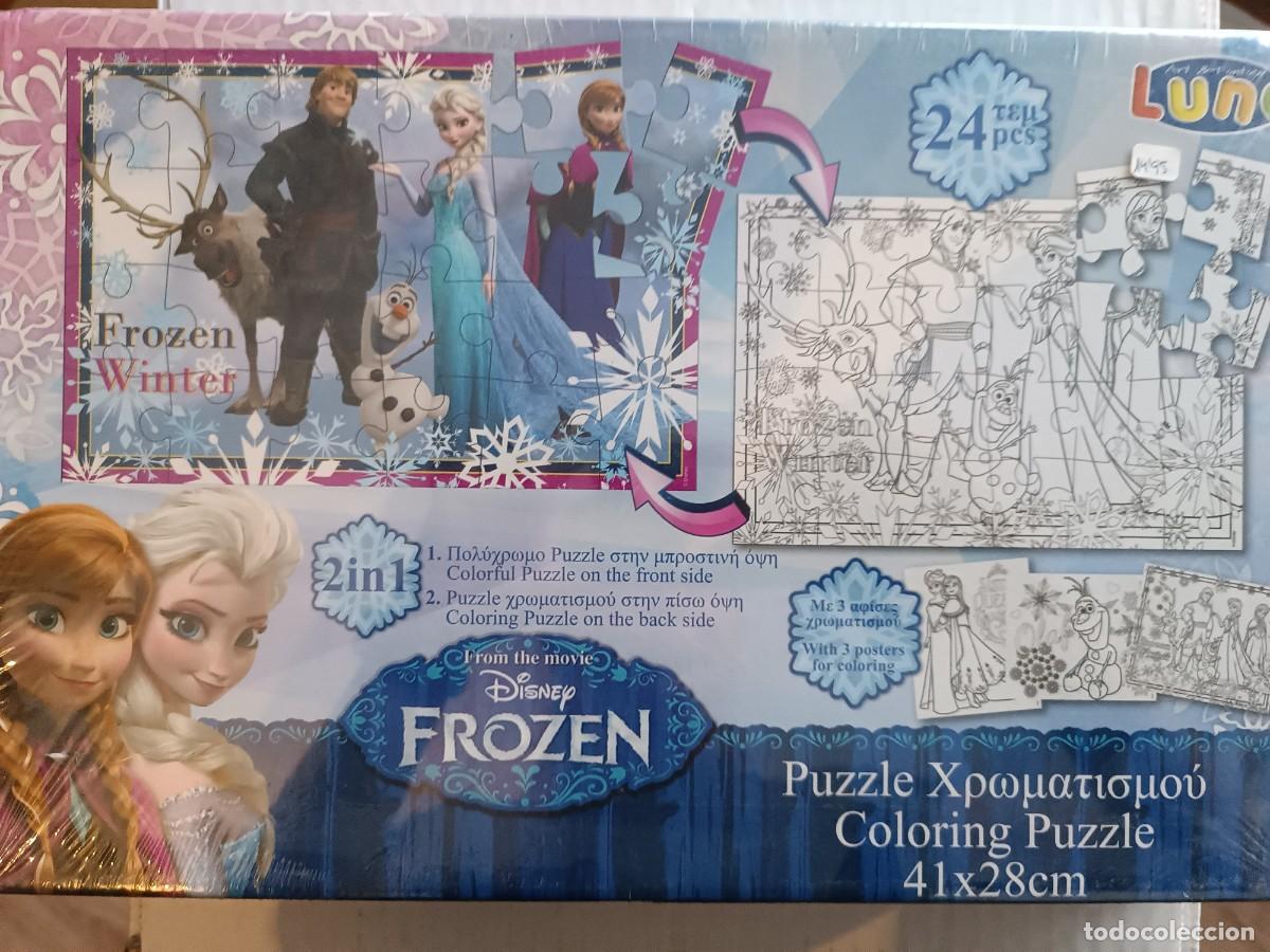 Puzzles: Puzzle frozen pintar 24 piezas - Foto 2