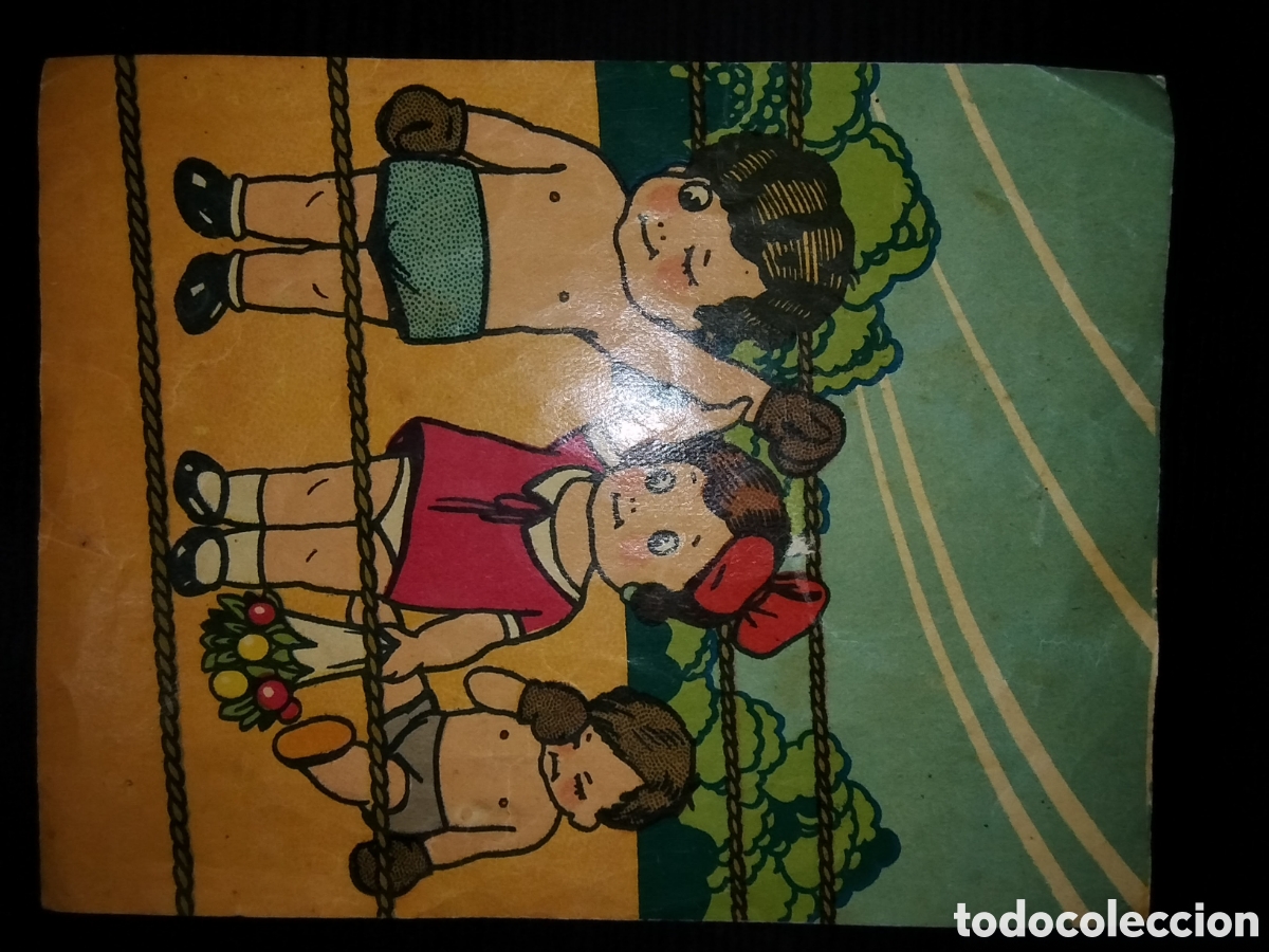 Puzzles: Antiguo puzzle de cart&oacute;n cubos - Foto 7
