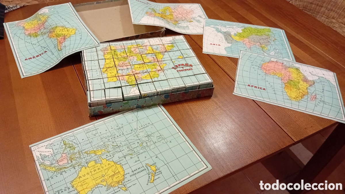 Puzzles: Rompecabezas de cubos de mapas del mundo - Foto 2