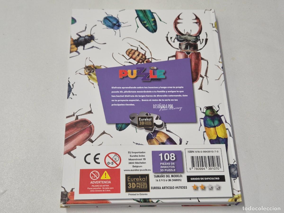 Puzzles: EUREKA! PUZZLES-TOYS-GAMES . INSECTOS - Foto 3