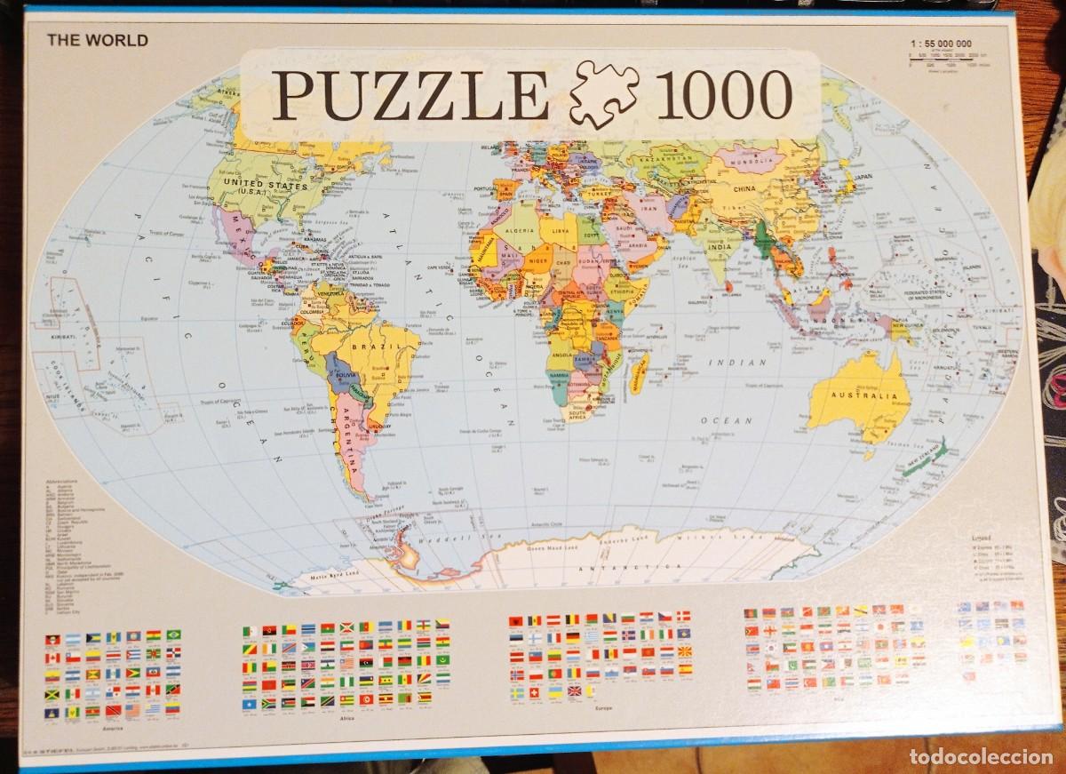 Puzzles: THE WORLD PUZZLE 1000 PIEZAS - Foto 1