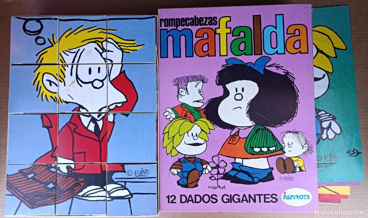 Puzzles: ROMPECABEZAS MAFALDA GRAN FORMATO A&Ntilde;OS 80 - PAPIROTS - Foto 1