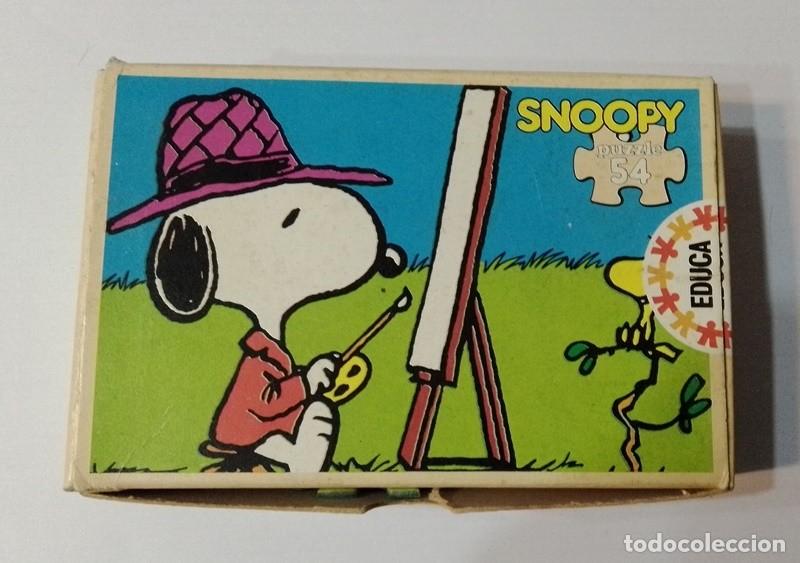 Puzzles: Puzzle Snoopy Educa incompleto - Foto 2